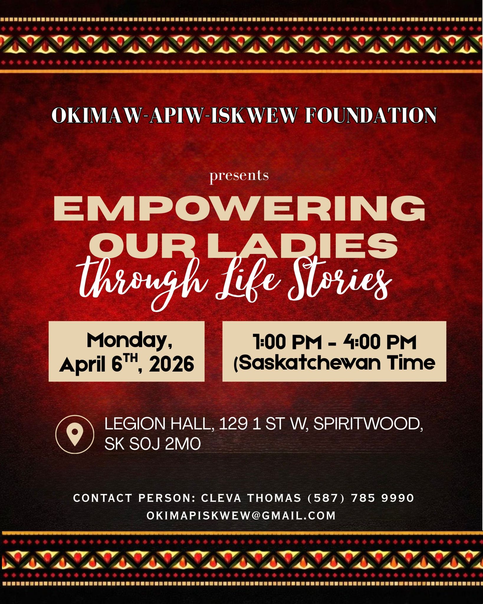FLYER APRIL 6 2026
